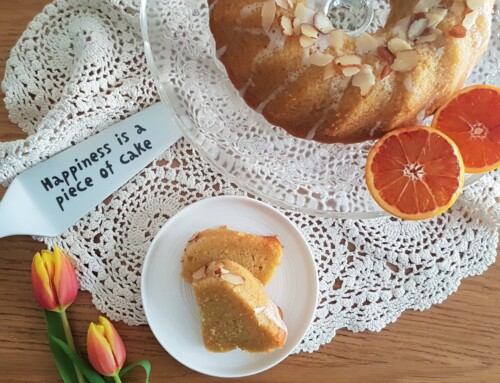 Ciambella vegan all’arancia